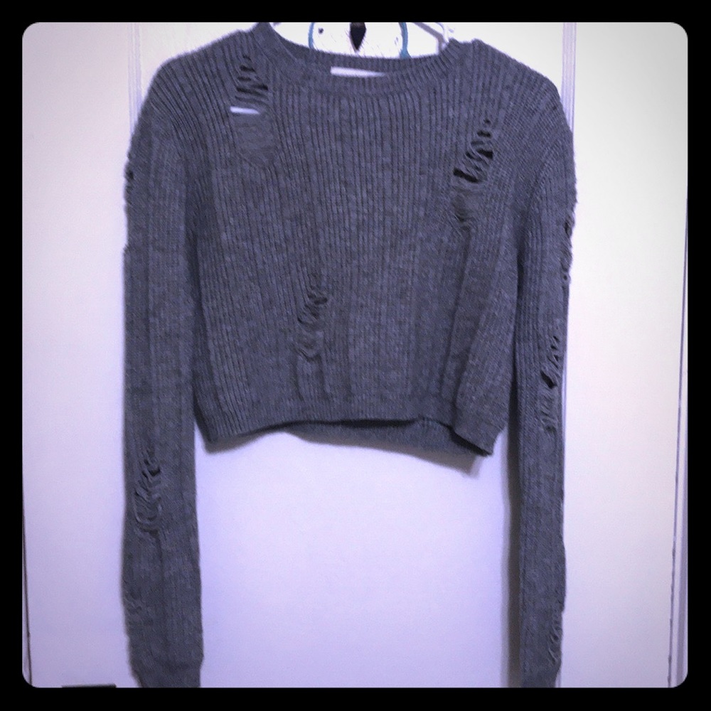 NWOT etophe studios sweater distressed